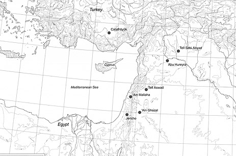 Map of Neolithic Sites