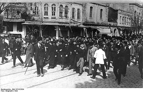 Nationalist Demonstration in Turkey, 1922