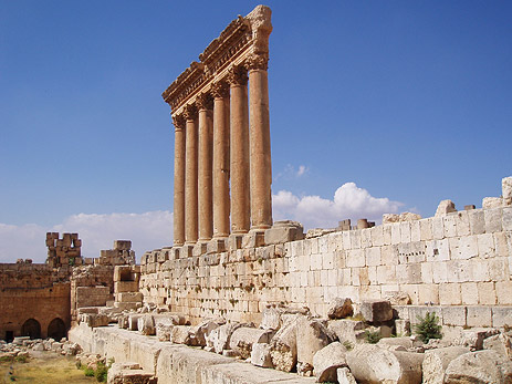 (Roman) Temple of Jupiter at Baalbek, Lebanon