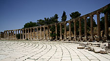 Ruins of Jerash, Oval Plaza