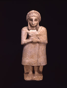 Female Mesopotamian Worshipper Figure