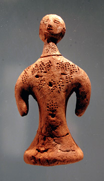 Nubian Figurine with Tattoos