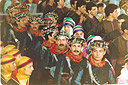 Turkish University Students at a Folklore Competition, Istanbul, 1986
