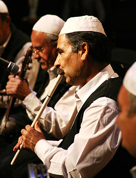 Traditional Flute Player from Iraq